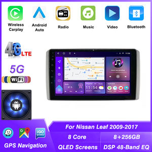 Radio con pantalla táctil para coche, unidad principal automática <span class=keywords><strong>Android</strong></span> para <span class=keywords><strong>Nissan</strong></span> <span class=keywords><strong>Leaf</strong></span> 2009-2017, navegación GPS, reproductor estéreo para coche - Product Image 3
