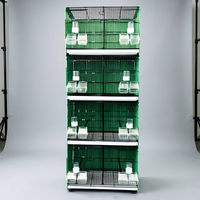 Nouvelle Arrivée Cage à Perroquets Anti-Rouille Grande Cage à Oiseaux Personnalisable Jaulas Para Pajaros Cage d'Élevage d'Oiseaux Volière pour Oiseaux
