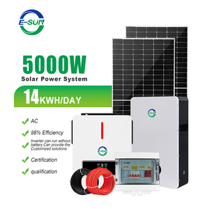 3kw Home Solar <b>Energy</b> <b>System</b> 5kw off Grid Hybrid Complete Kit Set 6.2kw With Solar Panels Battery for Power <b>Storage</b> - Product Image 1