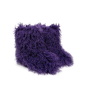 יוקרה אופנה חורף faux מונגולי פרווה נעלי נשים גברים הביתה הביתה גברים שלג קרסול פרווה מונגוליאנית מגפי שלג לנשים - Product Image 5