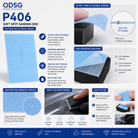 Disque de ponçage PSA Soft Spot, motif de ponçage ultra fin P600 à P3000 pour l'élimination des défauts de peinture et la finition des couches transparentes