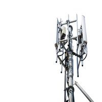 Tour monopôle de toit Jiayao 20m |   Poteau d'antenne de station de base WiFi 5G galvanisé pour site de communication urbaine