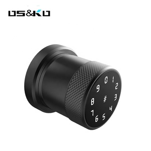 Ronda botón de bloqueo inteligente electrónica de la contraseña código Digital <span class=keywords><strong>App</strong></span> Bluetooth puerta cerradura para - Product Image 2