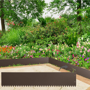 ขอบสนามหญ้าเหล็กคอร์เทนกันสนิมแบบกำหนดขนาดได้สำหรับจัดสวน - Product Image 3