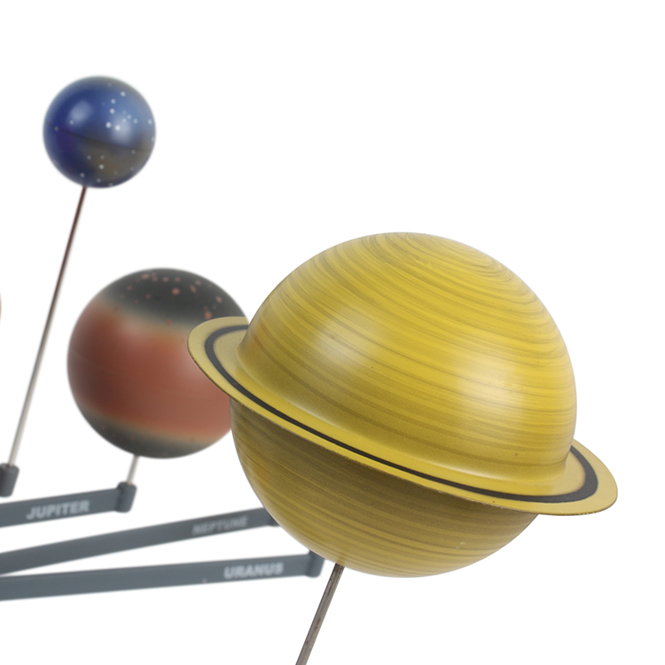 Set Di 9 Pianeti In Vinile Alomejor – Modello Del Sistema Solare, Giocattolo Educativo Per Bambini, Insegnamento Astronomico, Non Tossico - 3