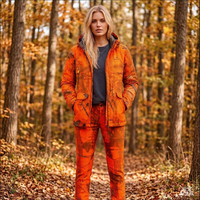 AQTQ Veste de Camouflage Unisexe Imperméable pour Chasse par Temps Froid