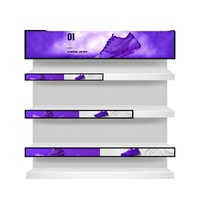 FutureX Ultra Slim, Letrero Digital para Estantes de 21 mm, Pantalla LED P1.5 GOB, Gráficos para Exhibición en Barras de Gabinetes, para Tiendas de Conveniencia y Estantes de Venta Minorista