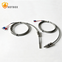 Sondes thermocouples à baïonnette réglables haute température, fabricant de sondes RTD PT100 PT1000, adaptées à tout angle