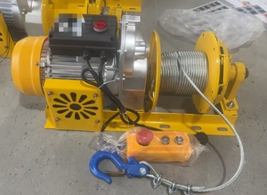 Mini-kabelkraan elektrische takel hijsmateriaal touwkatrol koppelingstakel populaire verkoop draagbare draadkabellier kleine bouwplaats takel - Product Image 5
