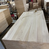 High Quality Solid Wood Boards S4S Modern Design Kiri Paulownia Poplar Radiata Pine FJ EG Panels for Furniture Use