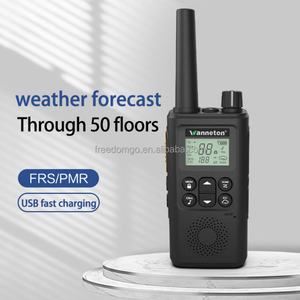 Wanneton F8 8W Mini Walkie-Talkie de Alta Potencia, Radio Bidireccional Portátil con Pronóstico del Tiempo Multifunción PMR 446 FRS - Product Image 3