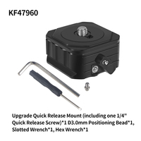 Nouvelle plaque de dégagement rapide de caméra améliorée griffe de serrage plaque de dégagement rapide pour trépied Arca 38mm support de moniteur DSLR