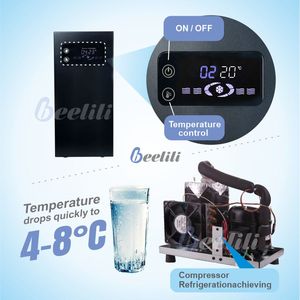 เครื่องทำน้ำเย็นสแตนเลสขนาดเล็กพกพา Beelili สำหรับใช้ในโรงแรมและสำนักงาน พร้อมระบบทำความเย็นรวดเร็ว ติดตั้งใต้ซิงค์ - Product Image 3