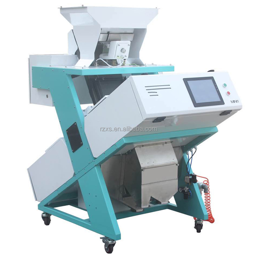 CCD series high accuracy camera rice color sorter machine for all rice varieties