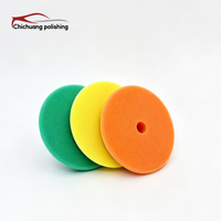 Tampon de découpe en mousse de 6 pouces pour polisseuse rotative, éliminateur de rayures de peinture automobile haute performance