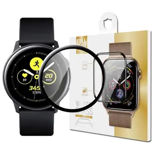 Película protetora para smartwatch huawei, película antiarranhões e com cobertura completa, para huawei watch GR-2 de 42mm