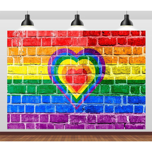 Spanduk Latar Belakang Dekorasi Kebanggaan Dekorasi Bulan Kebanggaan LGBT Latar Belakang Kebanggaan Gay LGBT Spanduk Pesta Cinta Adalah Cinta Dapat Disesuaikan - Product Image 6