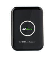 Lector de tarjetas IC inteligente USB ISO14443A RFID de escritorio con marco de metal duradero para salida de datos de tarjeta de salida de la USB-HID