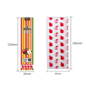 UASAL Rolling Paper <b>King</b> <b>Size</b> Apple Flavor 50 <b>Sheets</b> Per Pack Classic Rectangular Smoking Paper - Product Image 6