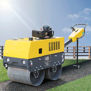 Gratis pengiriman 500kg 1 Ton 2 Ton 3 Ton Mini <span class=keywords><strong>Roller</strong></span> jalan pemadat genggam <span class=keywords><strong>Roller</strong></span> jalan getaran kecil untuk konstruksi jalan - Product Image 1