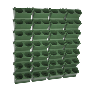 <span class=keywords><strong>Pot</strong></span> de <span class=keywords><strong>fleur</strong></span> de jardin vertical suspendu au mur en plastique intérieur/extérieur à arrosage automatique pour usage domestique - Product Image 1