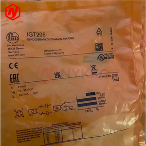 Original IFM IGT205 Industrial Control Proximity Switch With Wide Temperature <b>Range</b> (-40C to 85C) and 1 Year Warranty IGT205 - Product Image 4