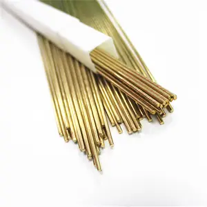 Flame Welding Solder Solid Bar RBCuZn-A Brass Brazing Rods Condenser and Auto Radiator Copper Braze Gas Welding Rod