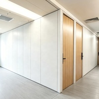 Cloison de bureau modulaire facile à assembler, cloison insonorisée pour bureau, panneau de séparation en acier pour salle de réunion