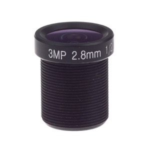 F1.0 ống kính khẩu độ lớn M12 góc nhìn rộng 133.7 độ 2.8mm 1/2.7 "M12 ống kính m12x0.5 - Product Image 2