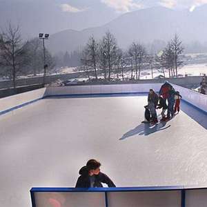 Weather-resistant High-density Polyethylene Artificial Synthetic Ice <strong>Panels</strong> for Quick Installation - Product Image 5