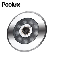Lampe LED RGB Submersible Durable IP68 Étanche à Changement de Couleur pour Piscine, Étang, Cascade, Fontaine