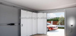 <span class=keywords><strong>Porte</strong></span> <span class=keywords><strong>de</strong></span> <span class=keywords><strong>garage</strong></span> <span class=keywords><strong>sectionnelle</strong></span> en verre moderne <span class=keywords><strong>avec</strong></span> isolation thermique et ouverture latérale électrique, surface finie - Product Image 3