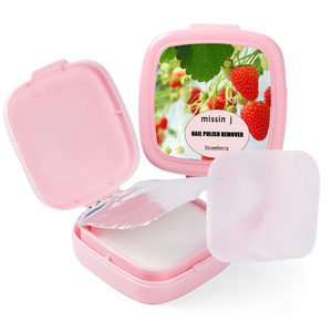 Tampons de dissolvant de vernis à ongles jetables sans déchirure avec vitamine E nourrissant, sûr et pratique, retrait efficace - Product Image 1