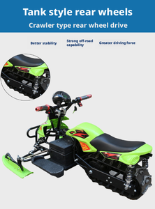 รถสโนว์โมบิลขนาดเล็ก ดีไซน์ใหม่ ขายส่ง รถสโนว์โมบิลขนาดเล็กกะทัดรัด พกพาสะดวก สำหรับการเดินทางและเล่น - Product Image 3