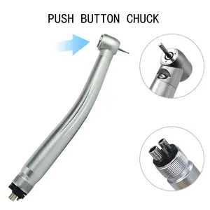 Dental LED Handpiece Toruqe 3 Way Spray Push Button Ceramic Turbine High Speed E-generator Dentisty Drills Dental Product