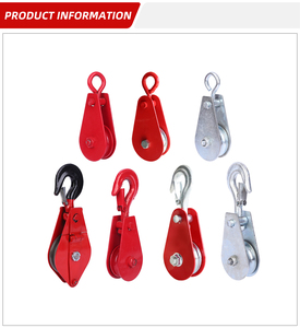 Chinese Fabrieken Vervaardigen Hoogwaardige Lus/Haak Type Katrollen - Product Image 3