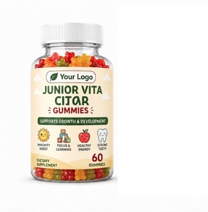 Gomitas Veganas Junior Vita con Pectina, Sin Azúcar Añadido, Sin Colorantes Artificiales, Sin Sabores Artificiales, Sin Gelatina, Sabor a Frutas, Suaves - Product Image 1
