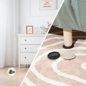 Glissière de <span class=keywords><strong>meubles</strong></span> robuste beige de haute qualité 89mm (3.5 ") Durable lavable écologique réutilisable amovible pour toute surface - Product Image 5