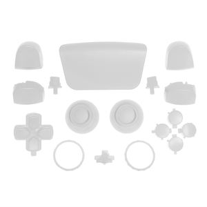 Красочные Кнопки для контроллера PS5 ABS Твердые наборы кнопок Замена для PS5 игровой коврик L1L2R1R2 палка для большого пальца Dpad кнопки действия - Product Image 6