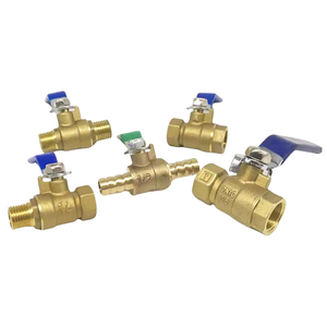 วาล์วแบบมีด้ามจับยาว วัสดุหนา สำหรับปั๊มลม ท่อน้ำ สวิตช์ 2/3/<span class=keywords><strong>4</strong></span> 6-ทาง สายคู่ใน-นอก ขนาด 8 มม. แบบพวงมาลัย - Product Image 1