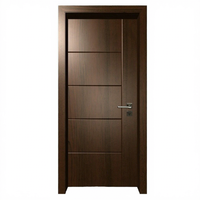 Porte intérieure moderne en bois massif de haute qualité avec isolation acoustique pour hôtels, appartements, chambres, maisons et villas