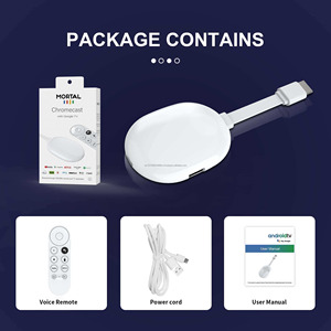2025 Q2 siêu Dongle g 4k thông minh Google TV Stick phương tiện truyền thông Android 14.0 Ethernet TV Dongle 8K mạnh mẽ 16GB Rom kép Wifi BT USB + Type-C - Product Image 6