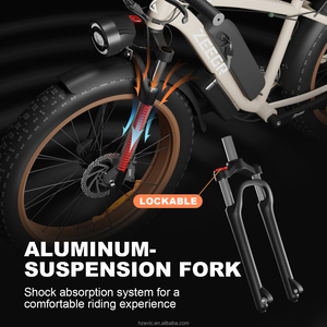 Bicicleta Eléctrica de Llantas Anchas ELECTR BIKE 48V, Bicicleta Eléctrica de Largo Alcance, Bicicletas Híbridas Eléctricas de 1000W para Adultos - Product Image 6