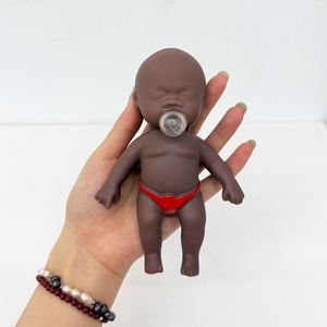 Jouet sensoriel anti-stress pour bébé nouveau-né, mignon, souffleur de bulles, noir, en forme de poupée, en stock aux États-Unis - Product Image 6