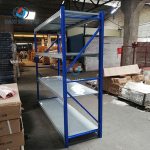 Estanterías Ajustables de Servicio Mediano, Estanterías de Almacenamiento de Acero para Almacén, Estanterías Industriales Blancas para Contenedores de Envío - Product Image 3