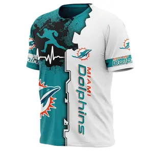 304 Camiseta de manga corta para hombre, novedad de verano, camisetas holgadas de rugby europeas y americanas, tops de cuello redondo con estampado digital, venta al por mayor