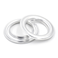40 MM Oeillet en aluminium Rivets en cuir Nappe Trou Rideau de douche Trou Boucle