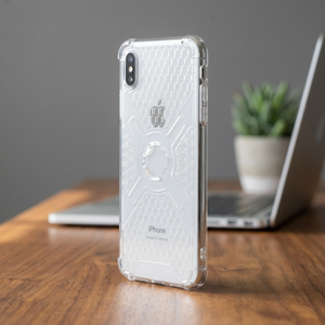 Custodia X-Guard con Anello Magnetico per Telefono in Materiale TPU+PC, Design Trasparente con Grip Incluso, Stile INS Elegante - Product Image 3