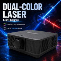 Projecteur laser pour grandes salles 10000 ANSI Lumens WUXGA 3LCD avec fusion des images et installation à 360 degrés