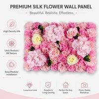 Mur de fleurs de rose bionique haut de gamme